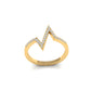 Zigzag Spark Ring