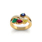 1.	ColorMuse Four-Stone Ring S641