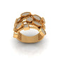 Elegant Multi - Band Ring
