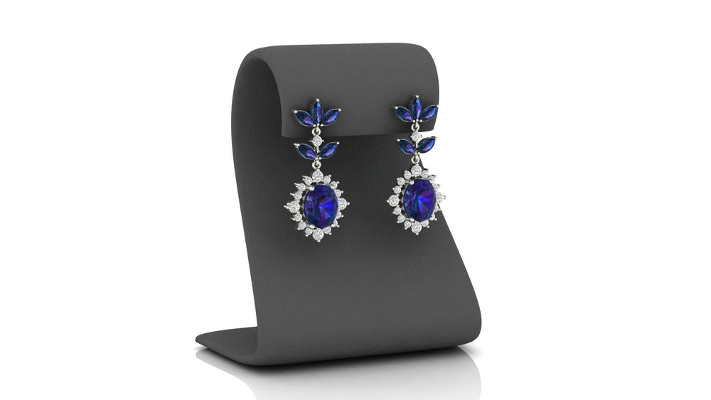 Blossom Flame Earrings