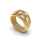 Daisy Chain Gemstone Ring