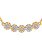 Radiant Five - Cluster Necklace