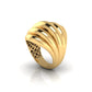 Gleaming Crest Design Ring