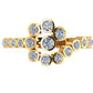 Clustered Gemstone Ring