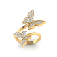 Radiant Butterfly Wrap Ring