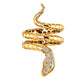 Elegant Snake Scale Ring