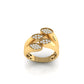 Quadruple Elegance Diamond Ring