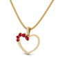 Radiant Love Sapphire Necklace