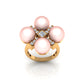 Four - Pearl Clover Ring