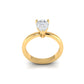 Amber Light Engagement Ring