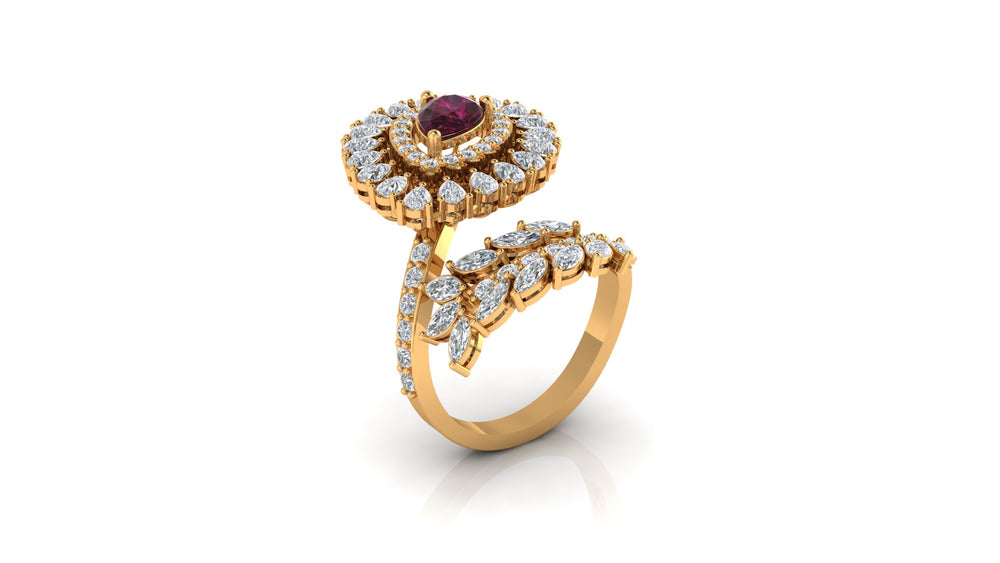 Scarlet Serpent Ring