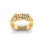 Intricate Weave Diamond Ring