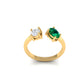 Double Delight Gemstone Ring