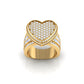 Forever Gleam Heart Ring