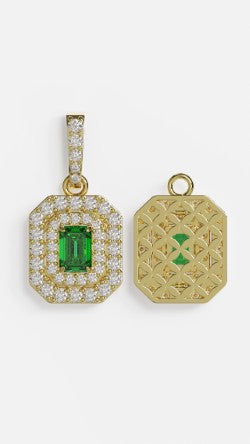 EMERALD PENDENT S70