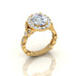 OVAL ENGAGMENT RING S847