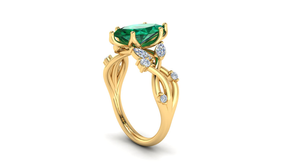 MARQUISE ENGAGMENT RING S850