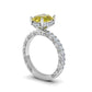 Solitaire Oval Ring S862