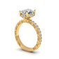 Solitaire Oval Ring S862